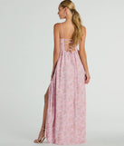 The Moment Of Beauty Lace Up Floral Maxi Dress as your wedding guest dress with a stylish neckline and/or sleeves and elevated details on the back and front will make you the best dressed at any event!