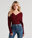 With fun and flirty details, the Doll It Up Open Back Ribbed Sweater shows off your unique style for a trendy outfit for the spring or summer season!