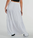 Flawless Duo Tiered Maxi Skirt