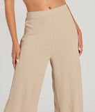 Refresh your fall closet with stylish women's pants like the Call The Shots High-Rise Wide-Leg Pants in a sleek fabric and a pant leg style that makes your look unique.