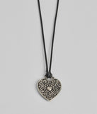 Loveable Charm Heart Necklace