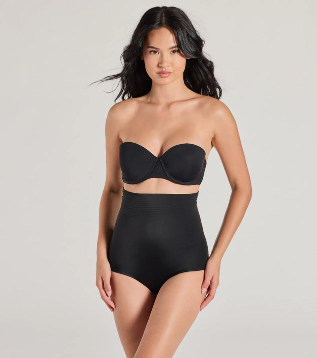 No Slip High Waist Brief Shaper