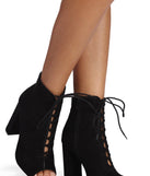 Level Up Lace Up Booties